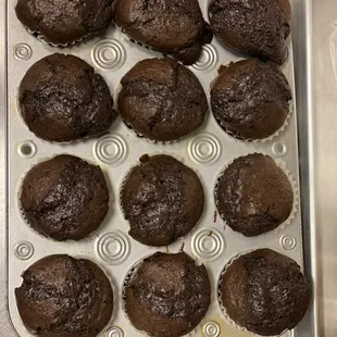 Chocolate muffins
