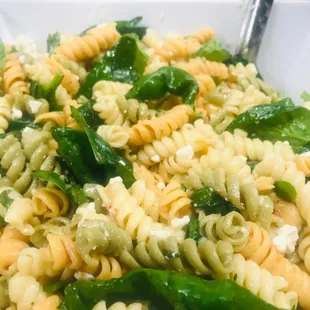 Spinach pasta