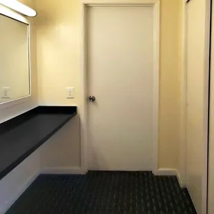 Extended rooms offer large closet and storage areas.