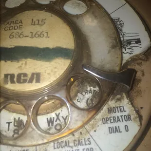 Nasty old phone from the 70's