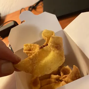 Crab Puff large delicious and cooked perfectly