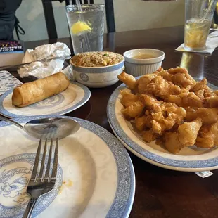 Combination Dinner: Sesame Chicken