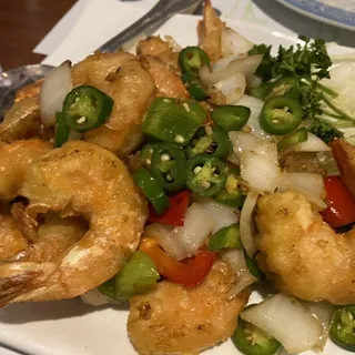 Shrimp in Pepper Salt*