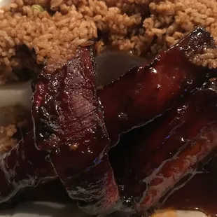 ribs, food, bbq ribs