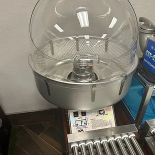 Cotton candy machine