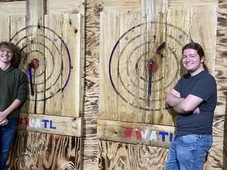 Flying Squirrel Axe Throwing