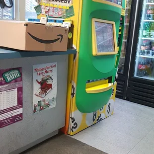 Lottery machine if you feeling lucky