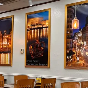 the interior of a restaurant