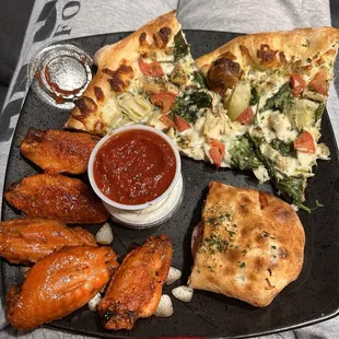 The spread.