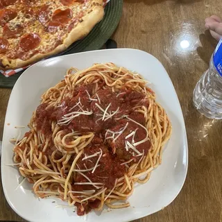 Spaghetti and Meatball