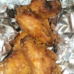 Plain fried wings