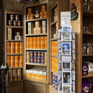 a display of products