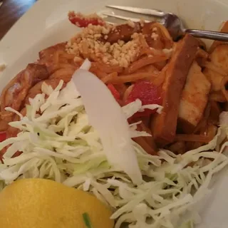 Burmese Pad Thai Tofu