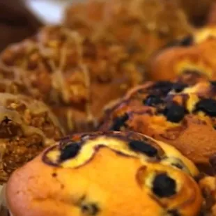 blueberry muffins and other muffins