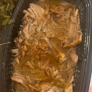 This is grease by the way not gravy nor bbq sauce yuck