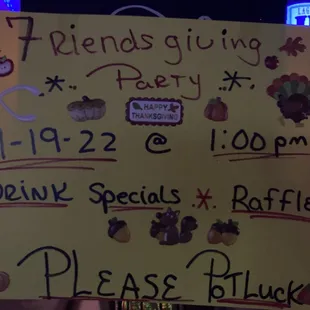 Friendsgiving party always a good time