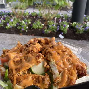 Chipotle chicken salad