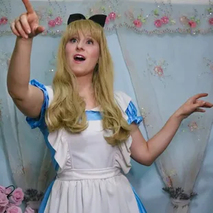 Oh Mr. Rabbit! We'd love to come to a tea party with you!