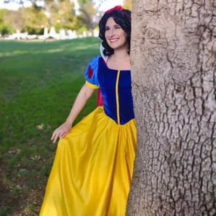 Just a little walk through the forest, Snow White is searching for her woodland friends