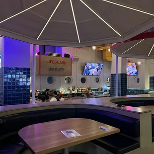 Downstairs bar