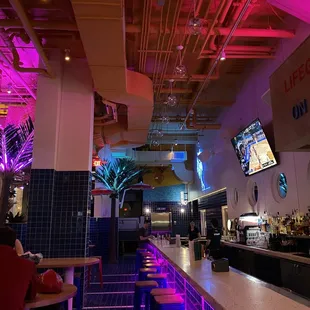 Downstairs bar