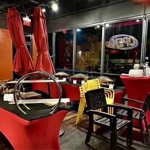 Buffet Area that was Unavailable at the 9pm time of Photograph.