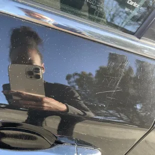 Where did those scratches come from I didn&apos;t have that before?!