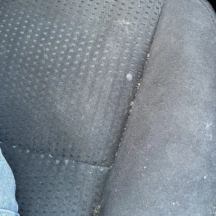 I&apos;m not expecting detail cleaned seats but at least get all the crumbs
