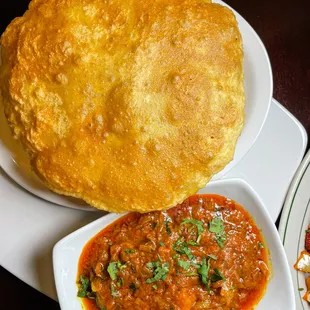 shrimp poori