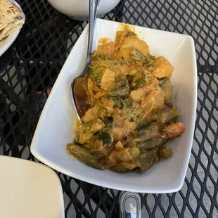 Coconut Curry veggies