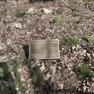 Sign in front of house