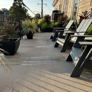 Patio right outside my door