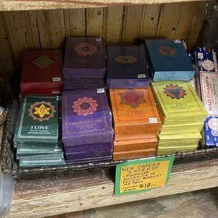 I thought the chakra incense were pretty cool