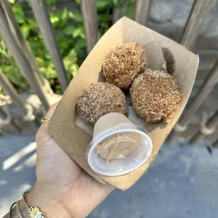 Pumpkin Spice Fritters -