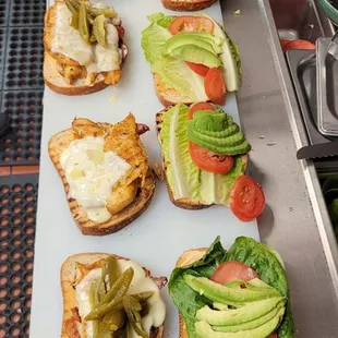 Grilled chicken sandwich
