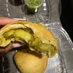 The best Veggie Samosa I&apos;ve ever eaten