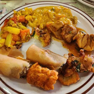 Lunch buffet options