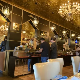 Gorgeous interior decoration.