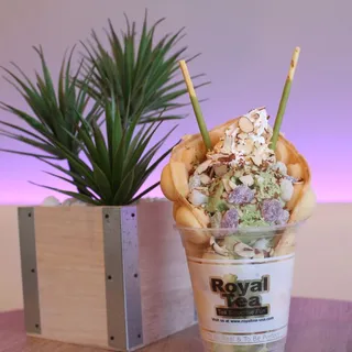 Matcha Eggette Sundae
