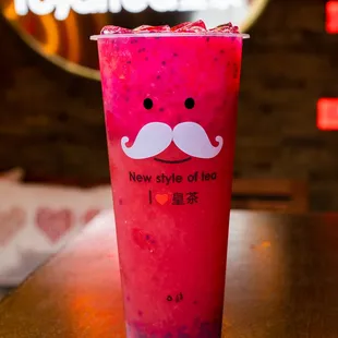 Royal dragonfruit tea
