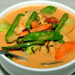 Panang Curry with Chicken