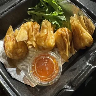 Paper wrapped shrimp