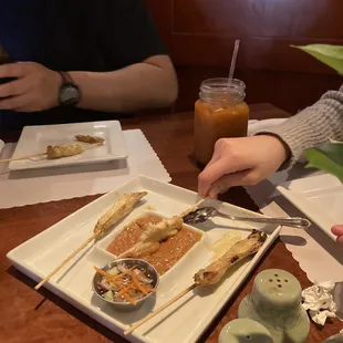 Satay Chicken it was pretty good