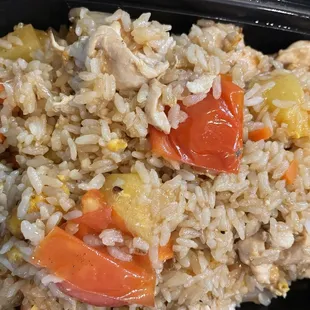 Chicken pineapple fried rice