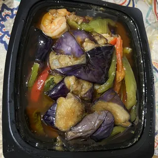 88. Pad Eggplant with Basil