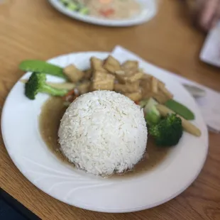 Garlic and Pepper tofu