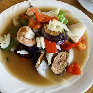 Seafood Eggplant