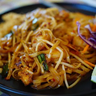 Delicious and well-balanced Pad Thai.