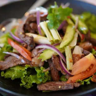 steak, food