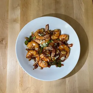 Spicy Ginger Shrimp